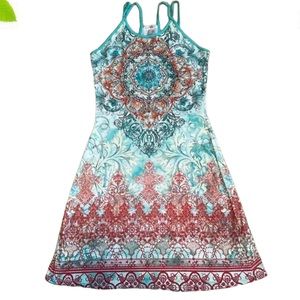 Venus Boho Summer Spaghetti Strap Dress